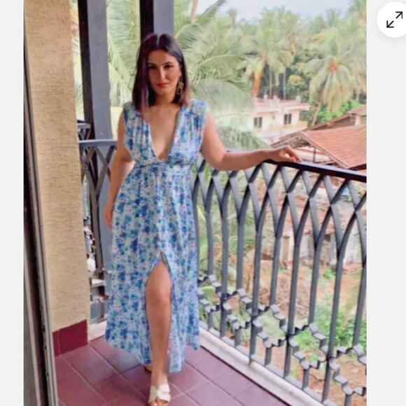 NEW Zara Printed Floral Dress, Size S - Picture 7 of 16